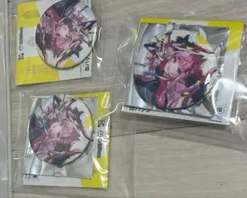 엔드필드 이본느 타워 콜라보 캔뱃지 3개