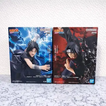 [ 미개봉 새상품 ] 나루토 돌풍전 사스케 이타치 GiGO 한정판 피규어