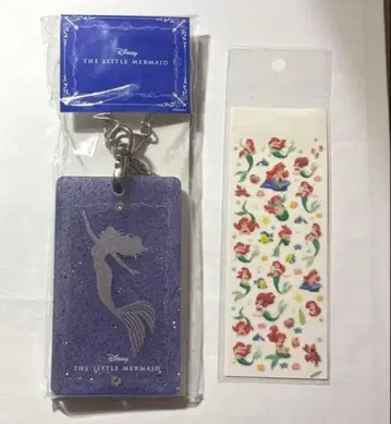인어공주 아리엘 극단 사계 디즈니 아크릴 패스 케이스 씰