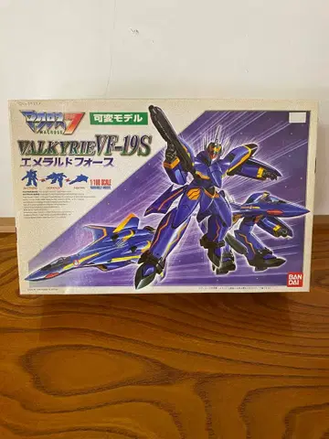 발키리 VF-19S 1/100 가변 모델 No.2 마크로스 7