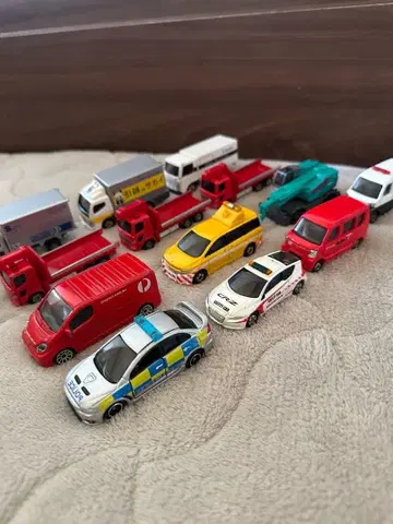 미니카 세트 경찰차량 택시 트럭 3