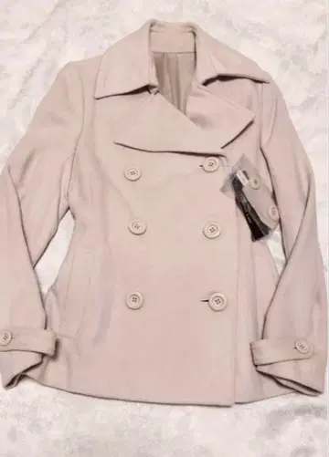 새상품 하자품 캐시미어 혼방 칼 파크레인 피 코트