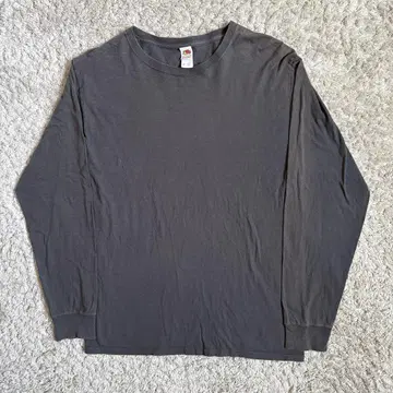 00s FRUIT OF THE LOOM 무지 롱T