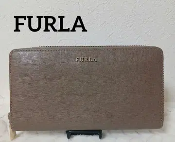 훌라 장지갑 지갑 라운드 지퍼 모카