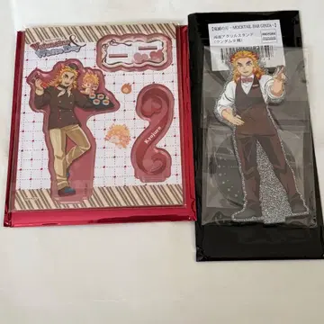 귀멸의 칼날 렌고쿠 쿄쥬로 양면 아크릴 스탠드 발렌타인 아크릴 스탠드