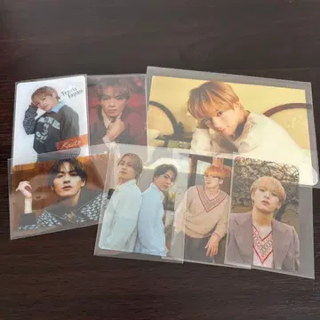 Travis Japan 마츠쿠라 카이토 트레이딩 카드 클리어 카드