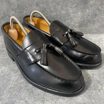 [ 컨디션 최상 ] REGAL 리갈 태슬 로퍼 블랙 가죽 24.5cmEE