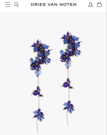 Dries Van Noten 귀걸이 (양쪽 귀)