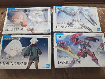 HG 건담 프라모델 수성의 마녀 4체 세트