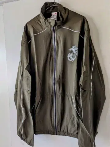 미군 실물 USMC 트레이닝 자켓 뉴발란스제 새상품급