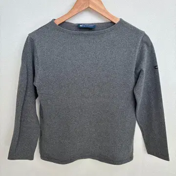 프랑스제 SAINT JAMES 티셔츠 긴팔 그레이 sizeXS