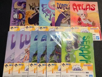 제일복권 원피스 그려나갈 미래 I상 클리어 파일 세트