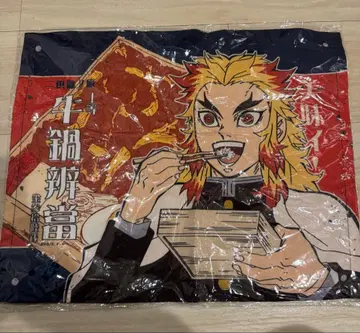렌고쿠 쿄쥬로 새상품 레트로 간판 천 매트 극장판 귀멸의 칼날 무한열차편