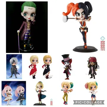 Qposket 할리 퀸 조커 외 묶음 판매 12체