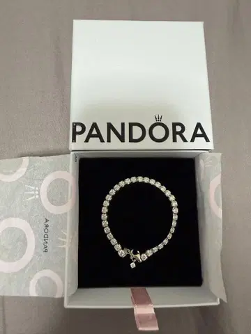 Pandora 테니스 팔찌 18cm