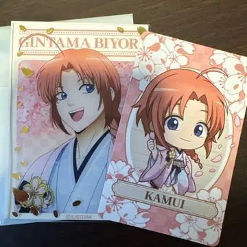 은혼 HANA BIYORI 은혼일기 아크릴 카드 카무이 특전 하니비요리