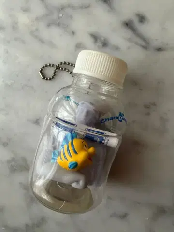 인어공주 캐릭터 보틀 키체인