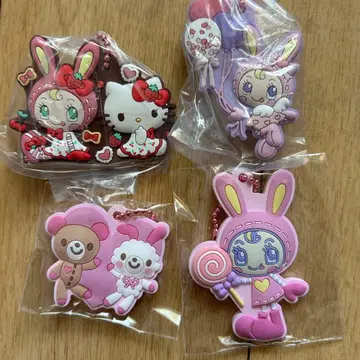 메조피아노 베리에 가챠 키링 러버 마스코트 키티