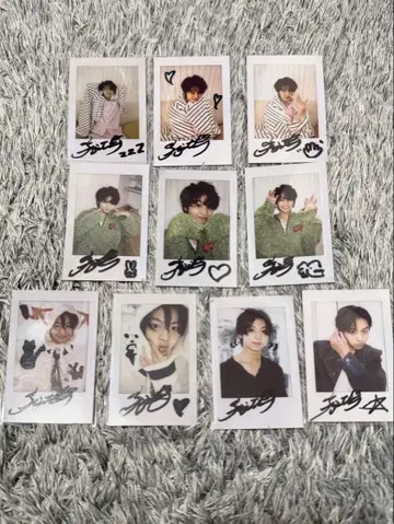 후지모토 코다이 BLAZE 잡지 폴라로이드 폴라로이드