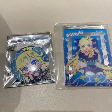 비밀의 아이프리 타워 레코드 캔뱃지 클리어 카드 미츠키