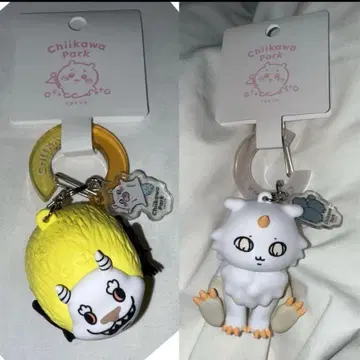 3 치이카와 파크 피규어 키링 아노코 빅 스트롱 세트