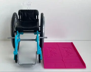 Barbie 휠체어 & 슬로프