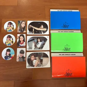 IVE after like 3형태 세트 트레이딩 카드 유진 원영 리즈