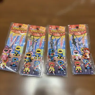 오사카 난바 전대 타코야키 레인저 스트랩 4개 세트