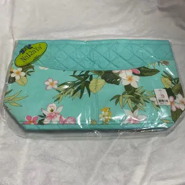 NaRaYa 에메랄드 플라워 프린트 토트백