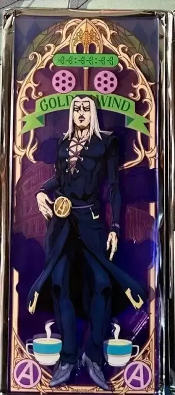 중국 한정 죠죠 아크릴 병풍 아크릴 스탠드 아바키오