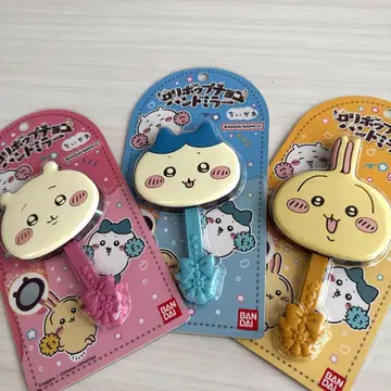 치이카와 (먼작귀) 롤리팝 초코 핸드 거울 치이카와 하치와레 토끼 세트