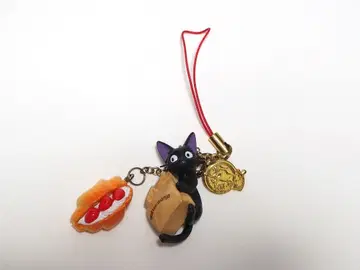 레어 마녀 배달부 키키 지지 디저트 찰랑 스트랩 딸기 샌드