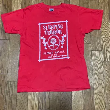 동방 프로젝트 슬리핑 테러 플라워 마스터 T셔츠 L