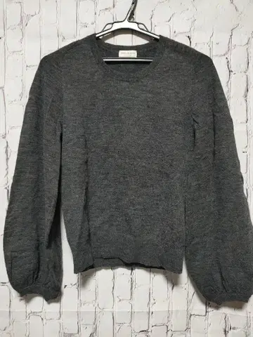 DRIES VAN NOTEN 그레이 긴팔 니트 XS