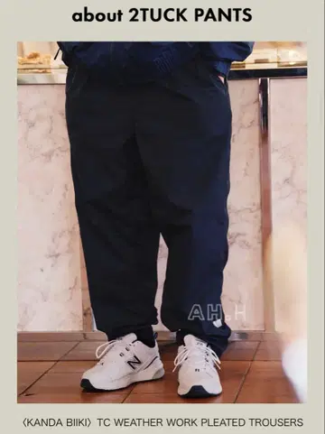 KANDA BIIKI 2턱 팬츠 SIZE4_칸다비키 AH.H