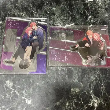 친구의 언니에게 반한 이야기 멜론북스 한정판 3권 4권 아크릴 스탠드