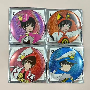 도쿄 BABYLON CLAMP 홀로그램 캔뱃지 컬렉션 4개
