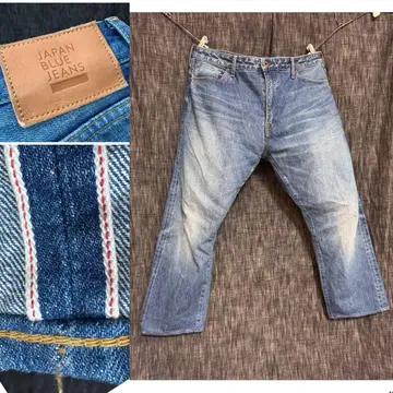 JAPAN BLUE JEANS 셀비지 데님 빅 사이즈 코지마 데님