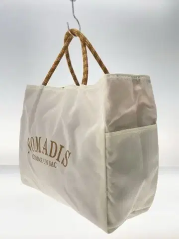 NOMADIS 나일론 토트 화이트 x 베이지