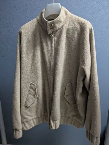 마스터피스 알파카 혼방 블루종