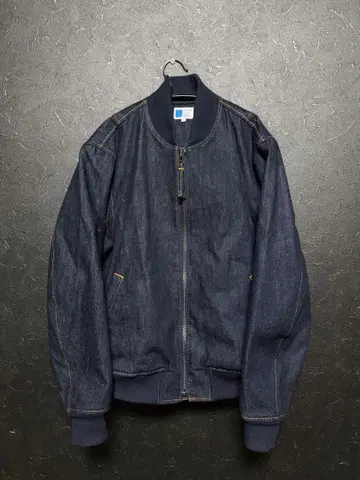 [ 새상품급 ] JAPAN BLUE JEANS 데님 봄버 자켓 L