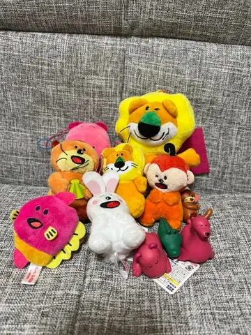 타베코 동물 스트랩 마스코트 세트