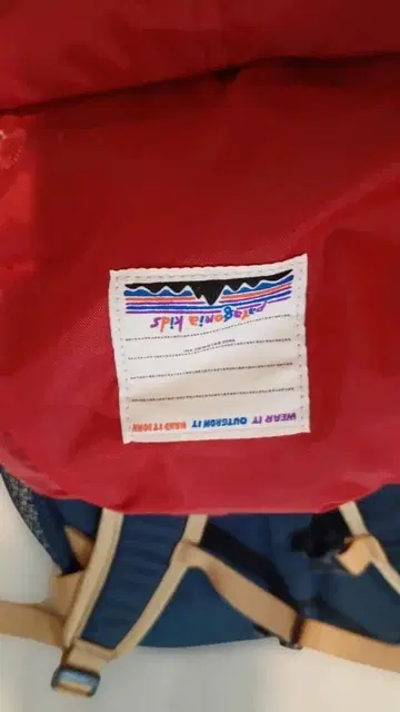 Patagonia 백팩 네이비/레드