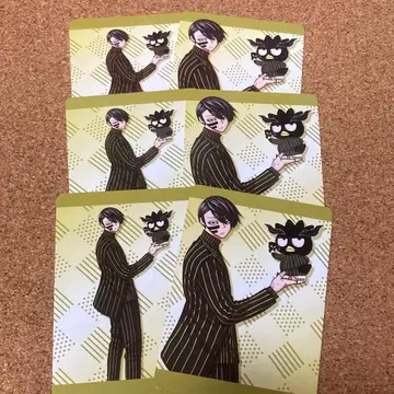 복숭아 도원암귀 카드 산리오 콜라보 무타노 무진 배드마츠마루