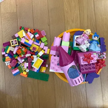 LEGO 블록 세트 성과 인형 2개 레고 듀플로