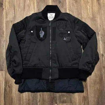 SACAI 사카이 멀티 패치 블루종 자켓 MA-1