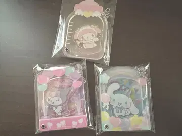 산리오 커스텀 아크릴 참 3개 .