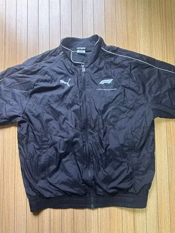 Puma 레어 상하의 셋업 블랙 나일론 자켓 팬츠 세트