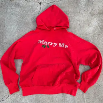 ERL US 80s VINTAGE Merry Me HOODIE Y2K