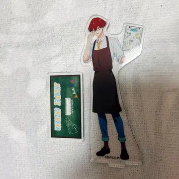 망각 배터리 치하야 슌페이 콜라보 카페 아크릴 스탠드